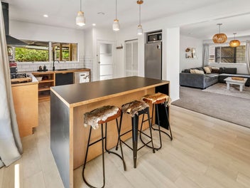 A hidden oasis with fruit trees and privacy