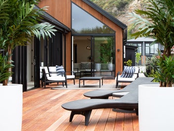 Play of Light in a Coastal Setting