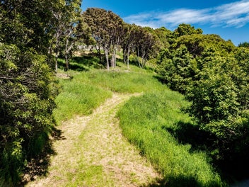 Elevated, private and secluded section