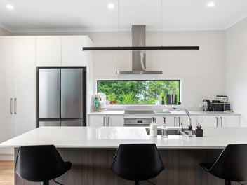 Bright modern home with panoramic views