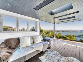 Framed by the Sea, Sky and City