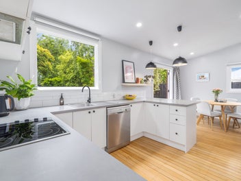 Character Charm with Sunny Backyard