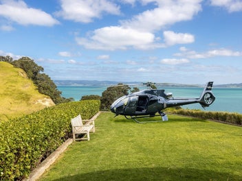 Awaawaroa Point House - unique waterfront position