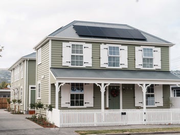 ONE HOME LEFT! Top level Heritage Apartment