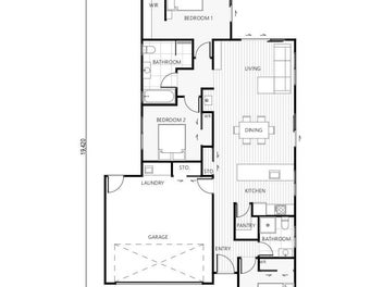 Open Living, Energy Smart + Private Main Suite