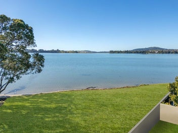 Waterfront living - now well under construction