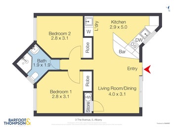 ALBANY SANCTUARY 2 Bed Gem