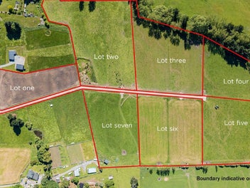 Seven exclusive allotments – Nixon’s Road