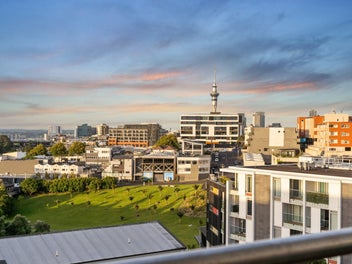 North-Facing Elevated Living with City Views