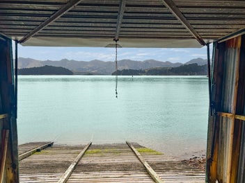 Boatshed opportunity in Charteris Bay