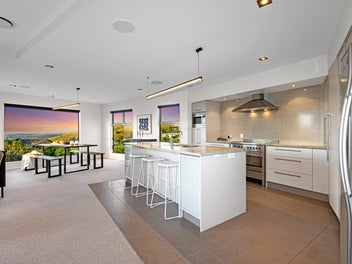 Executive home with views to the Alps