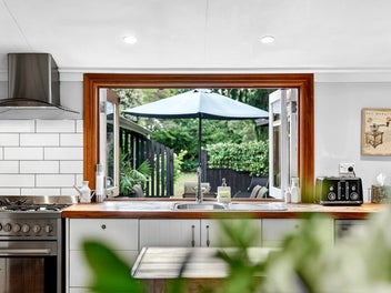 Street Appeal Up Front, Entertaining Out Back