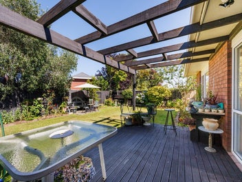 Brick Beauty with Established Gardens