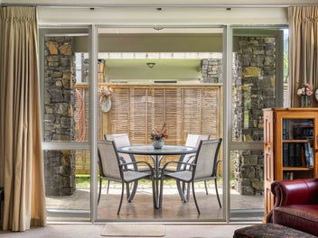 Resort location. Lock and leave.