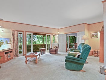 Country homestead with river views