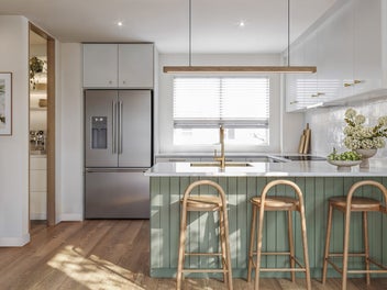 3 bedroom, single garage and water views