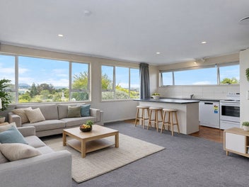 Light Filled Home With Lake Views