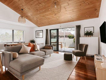 Renovated living, moments from the beach.