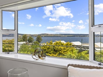 Elevated Two Mile Bay Lake Living