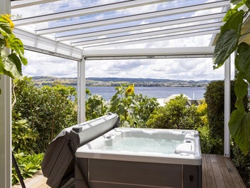 Elevated Two Mile Bay Lake Living