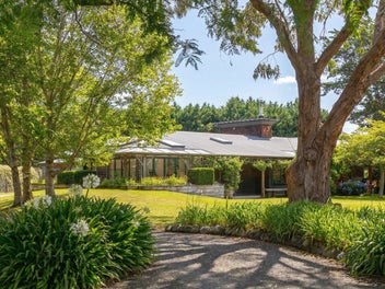 Architectural masterpiece in a private sanctuary