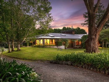 Architectural masterpiece in a private sanctuary