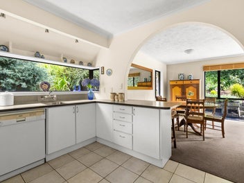 Private family living beside reserve land