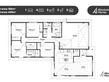 4-Bed, 2-bath, Tiled Ensuite!