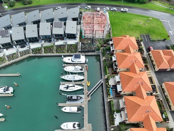 Lock-and-Leave Living with Marina Berth Available