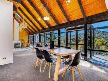 Architectural Khandallah Home with Sun and Views