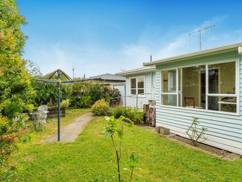 Solid two bedroom home on a freehold section