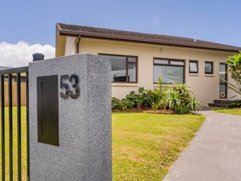 Family home with separate sleepout