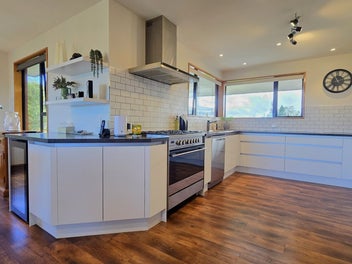 Family living with stunning outlook