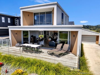 Striking Architectural Home with River & Sea Views