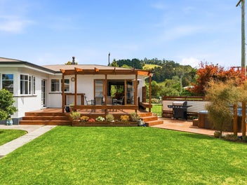 Room for family living – inside and out