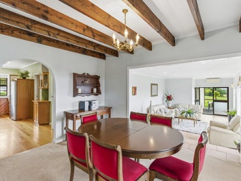 Handcrafted with care and seven car garaging