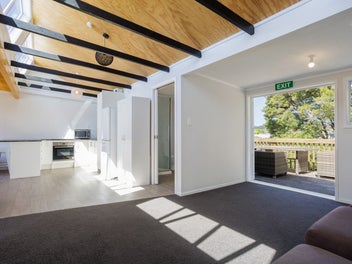 Renovated coastal retreat