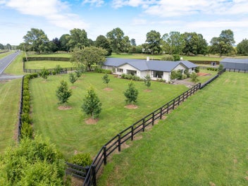 Country space with stunning Kaimai views
