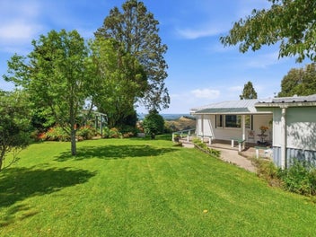 Above the orchards, below the skyline