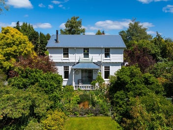 Storybook home. Fairytale garden.