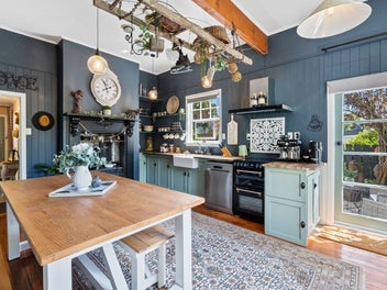 Storybook home. Fairytale garden.