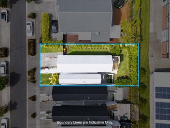 Grass ...in Long Bay ...and room for the tramp?