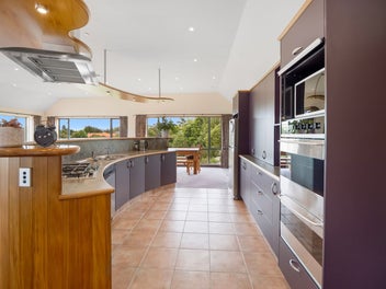 A modern home, glazed with charm.