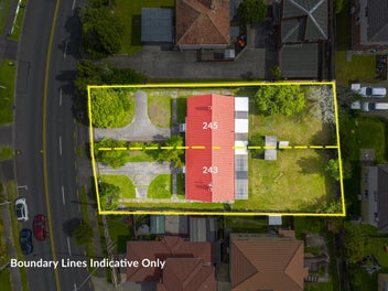 Two freehold titles on 1,072sqm -THAB opportunity.