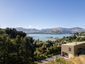 Elevated Lyttelton Section with Harbour Views
