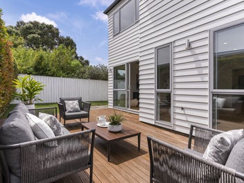 Modern Milford. Low maintenance. Big upside.