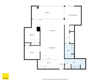 Inner City 2-Bedroom Plus Flexi Room