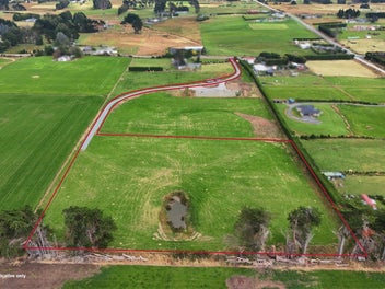 Complete with duck pond, elevated section