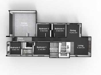 Double Garage Family 4 Bed