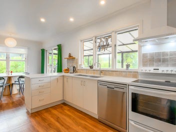 Peaceful family home with rural views